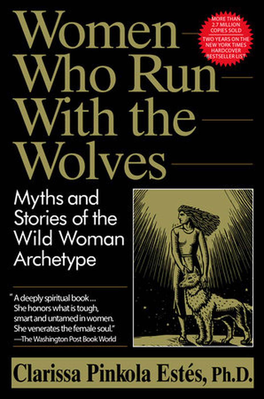 Cover of Women Who Run with the Wolves by Clarissa Pinkola Estés
